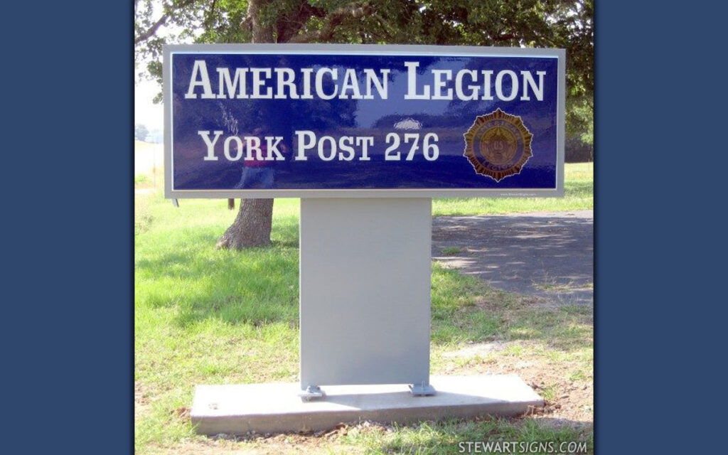 York Post 276 sign