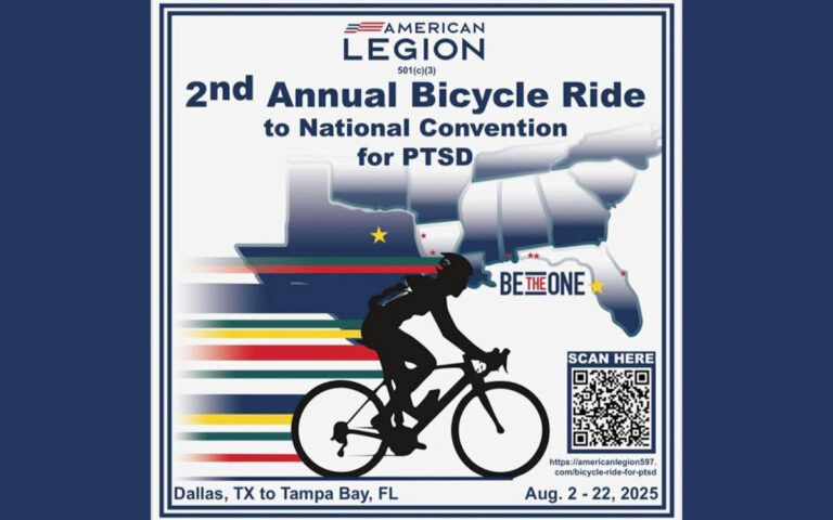Ride for PTSD flyer preview