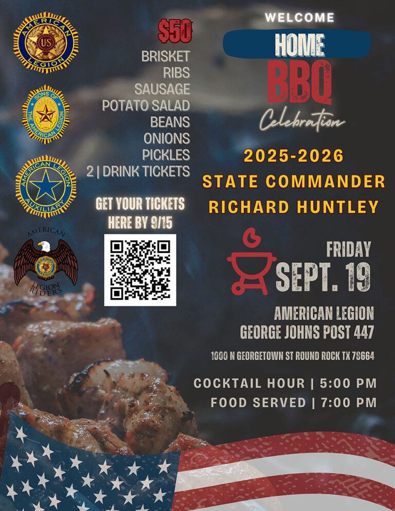 State Commander Homecoming flyer
