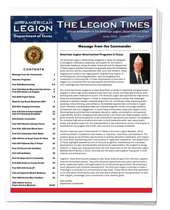 Legion Times June 2026 preview