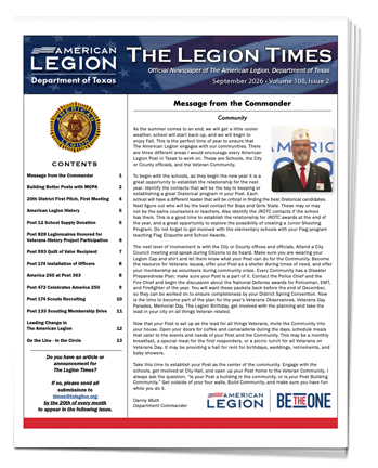 Legion Times September 2026 preview